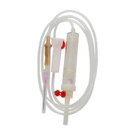 Conjunto de transfusão de sangue descartável